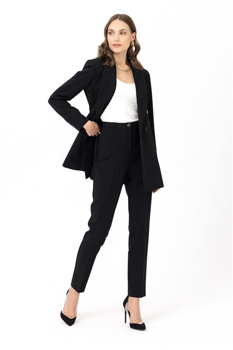 SEÇİL Kadın Klasik Kesim Pantolon 2911079 Siyah