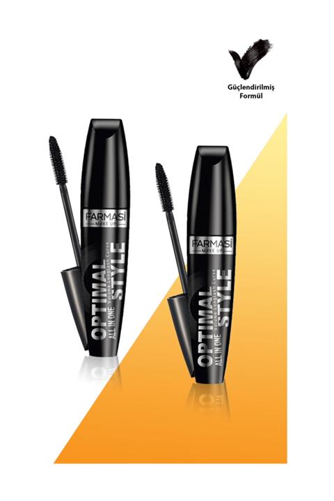 Farmasi Optimal Style Maskara-8ml 2 Adet