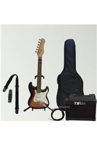 Patavat Elektro Gitar Başlangıç Seti Gitar & Amfi & Çanta & Stand & Askı & Jak Kablosu Full Set