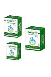 Newvit D3 K2 Sprey Vitamin  30 ml 3'lü