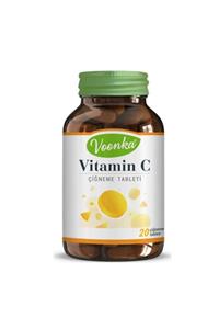 Voonka Vitamin C Vitamini Tableti 20 Çiğneme