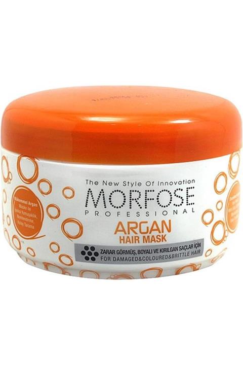 Morfose rgan Saç Maskesi 500 Ml  Krem Ve Wax