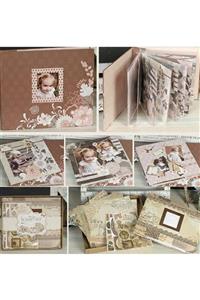 MUKKO HOME Vintage Scrap Kit Albüm Sevgili Konsept Pembe