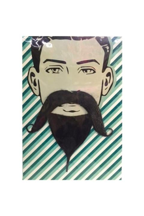 Go İthalat Takma Sakal Filozof Sakalı - Siyah