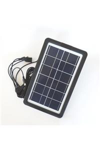 Dmrled Mini Polikristal Solar Güneş Paneli Şarj Cihazı Usb Power Bank