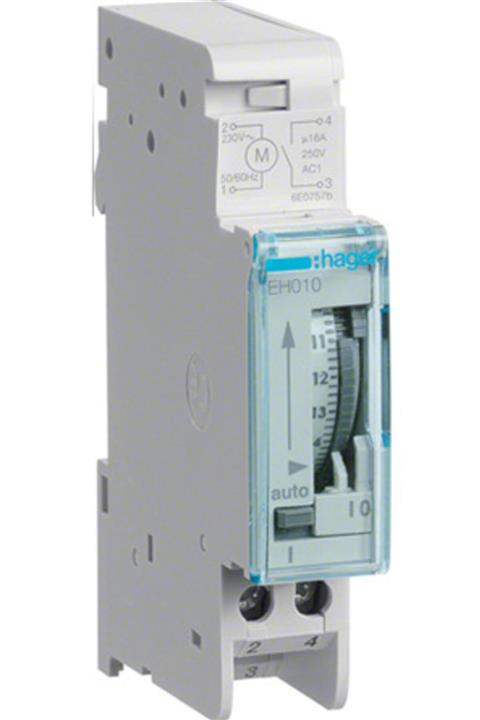232ELEKTRİK Hager Eh010 16a 230v Sigorta Tipi Zaman Saati 228010 24h (MADE İN FRANCE)