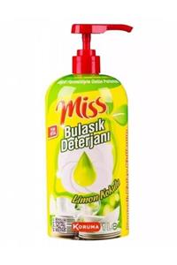 Miss Bulaşık Deterjanı Limon Kokulu 1 lt