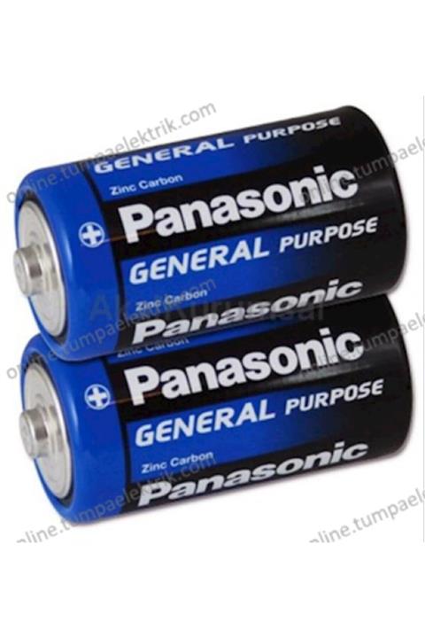 PANASONIC Pil - C Boy Çinko Karbon Orta Boy 2 'li Pil R14be/2ps
