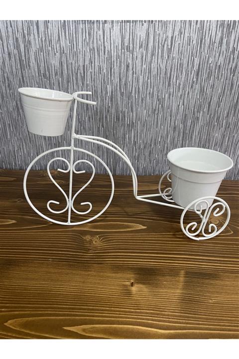 Dekorartss Dekoratif Bisiklet Saksılık 1