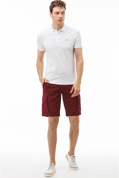 Lacoste Erkek Bordo Bermuda