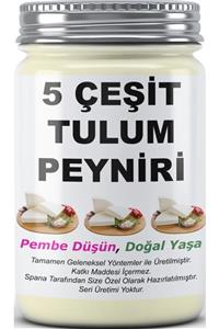 SPANA 5 Çeşit Tulum Peynirirx5adet Ev Yapımı Katkısız 1250gr