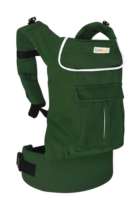 İlkayBaby Solo Model  Ergonomik Kanguru - Yeşil (3ay-4yaş)