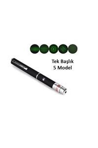 aksuticaret Yeşil Lazer Pointer 3000 Mw 15 Km Etkili (tek Başlık 5 Model)