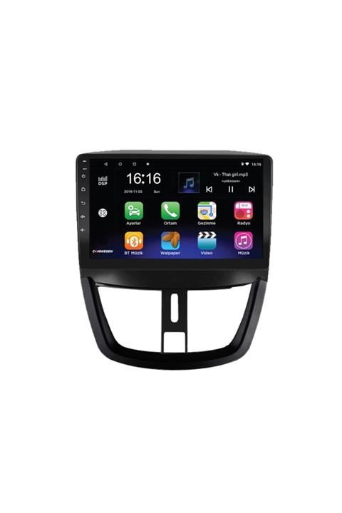 COMWEGEN Peugeot 207 Android 6gb Ram Carplay Multimedya Navigasyon