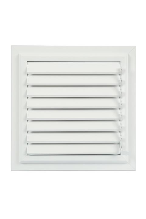 Altunöz Beyaz Banyo Wc Alüminyum Yüzeysel Menfez 55x58cm