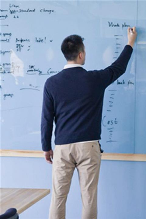 CNZ 2 Adet 100x100 Pratik Akıllı Şeffaf Kağıt Tahta + Doldurulabilir Silgili Beyaz Tahta Kalemi