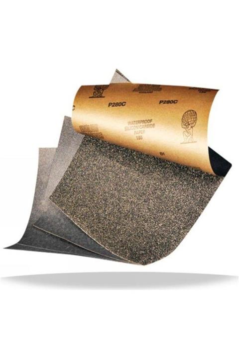 Atlas Su Zımparası 1200 Kum - 188 Kalite, 230x280 Mm Tabaka Kağıt