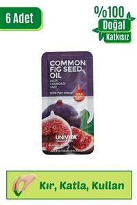 Univita Bağışıklık Güçlendirici Doğal İncir Çekirdeği Yağı / Common Fig Seed Oil 3 ml x 6 adet