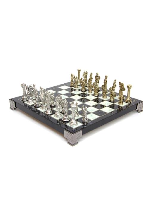 alacakolsam Mermer Tabla Satranç Takımı M