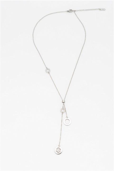 Sacha Accessories Roma Rakamlı Çelik Kolye