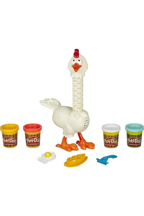 Hasbro Yılın Ilk Fırsatları - Play-doh Çılgın Tavuk - ™ Beyaz At®