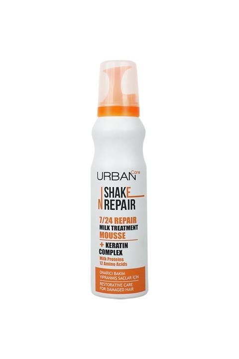 Urban Care Shake N Repair 7  24 Repair Milk Treatment Mousse 150ml