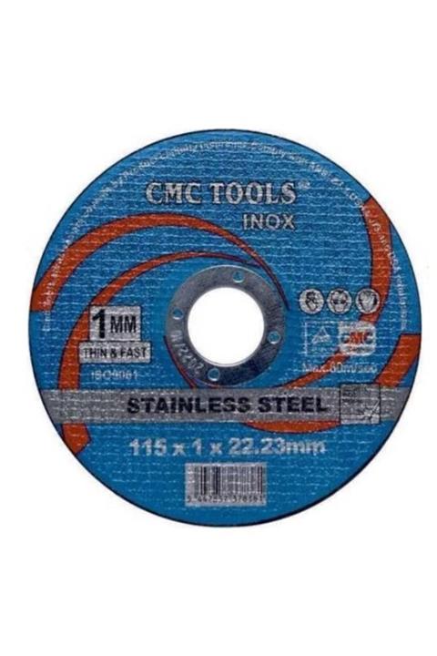 CMC Tools 115x1x22.23 Inox Metal Kesme Taşı 50 Adet