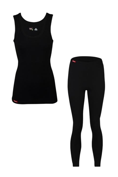 BSM Viloft Termal Askılı Atlet ve Tayt İçlik Takımı 20003