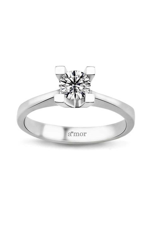 Amor Pırlanta Kadın Pırlanta Tektaş Yüzük