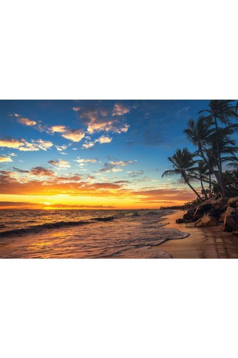 Decoratica 3 Boyutlu Deniz Manzaralı Duvar Kağıdı