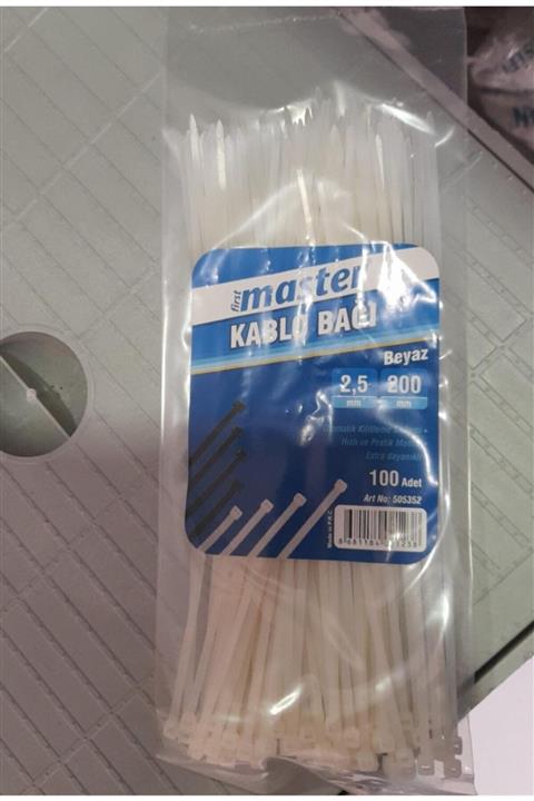 PROPIPE Master Kablo Bağı Beyaz 3