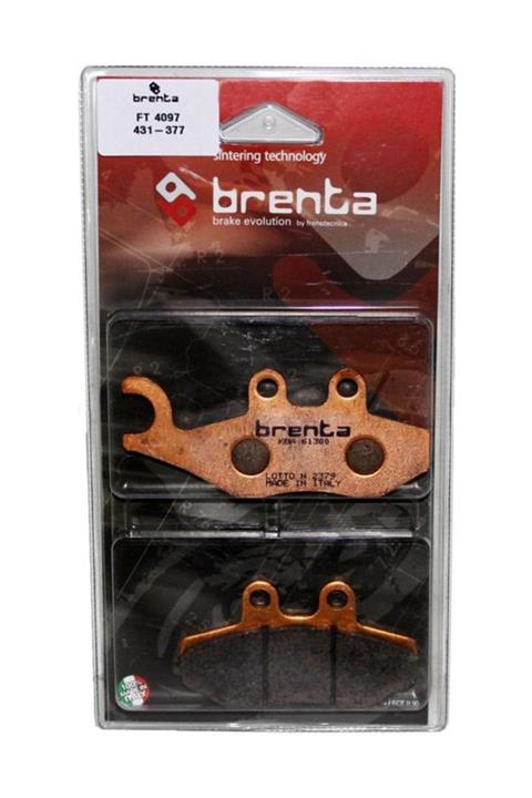 Brenta Piaggio X Evo 125 Disk  Sinter Metal Fren Arka Balata  (2007-2016)