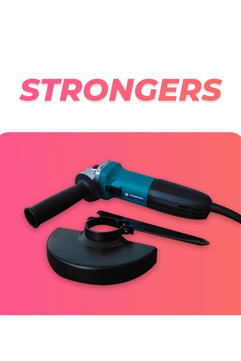 STRONGERSTEP 115mm Avuç Taşlama ( Spiral )