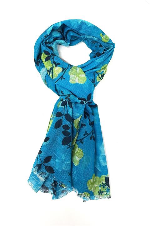 Kravatkolik Ocean Style Turkuaz İtalyan Kaşkol K348