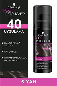 Schwarzkopf Root Retoucher Beyazları Anında Kapatan Sprey Boya Siyah 120 ML