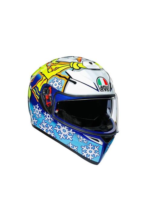 AGV K3 Sv Top Rossi Winter Test 2016 Kapalı Motosiklet Kaskı