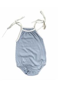 Little Basics Ipli Fitilli Romper - Cloud