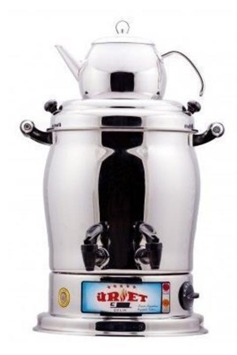 ÜRET 22 Lt Çift Demlikli Çay Makinesi