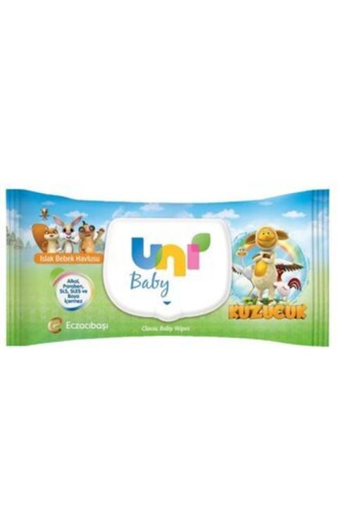 Uni Baby Classic Islak Bebek Havlusu 56 Adet