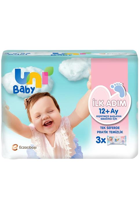 Uni Baby Islak Mendil 3x52'li