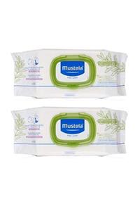 Mustela Zeytinyağlı Islak Mendil 2'li