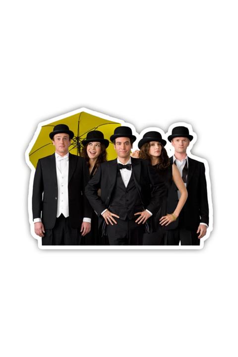 Stickker How I Met Your Mother Sticker (3 Adet)