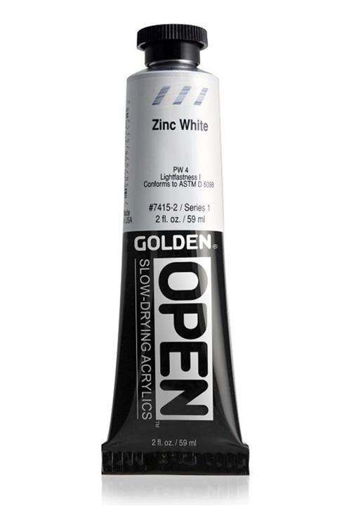 Golden Open Acrylic 59 ml Seri 1 Zinc White