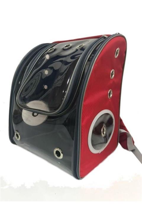 Tina Kırmızı Kedi Köpek Sırt Çantası