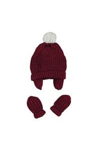 MAYORAL Myrl9180 Eldiven Şapka Set 010 Bordo