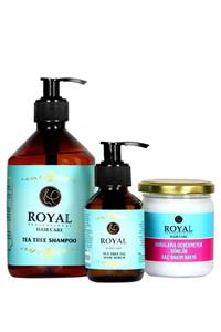 Royal Hair Care Çay Ağacı Şampuanı & Çay Ağacı Serumu & Saç Maskesi