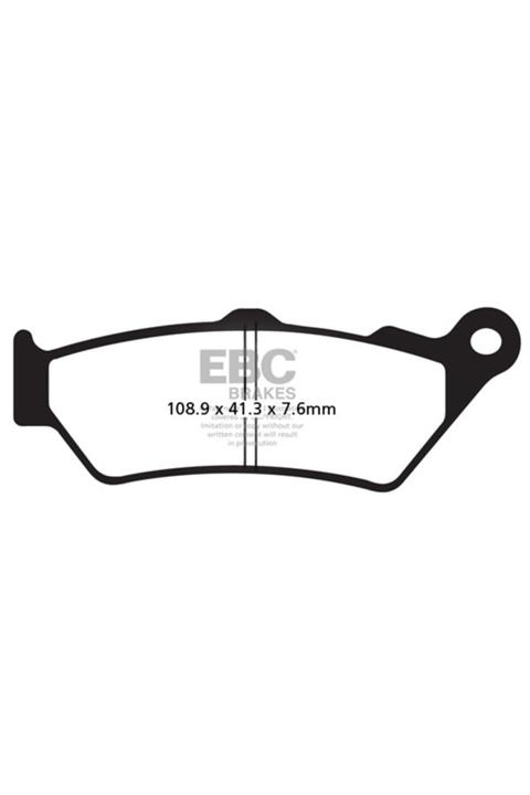 EBC Fa209/2hh Double H Sınter Fren Balatası