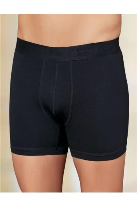 Şahinler 031 Licralı Erkek Boxer Siyah