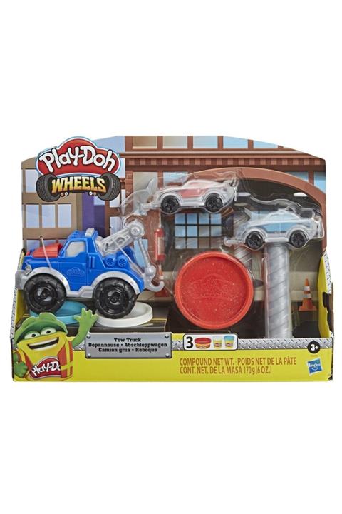 Hasbro E6690 Play-doh Çalışkan Çekici Kamyon