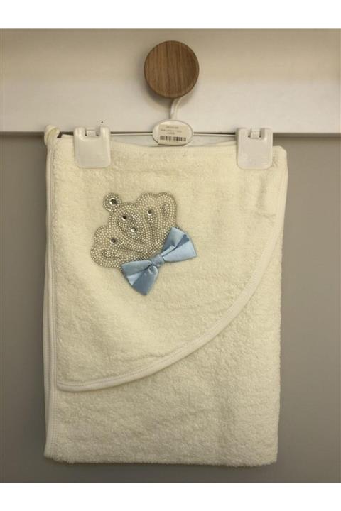 BABY'S TWİN Taşlı Havlu (mavi)